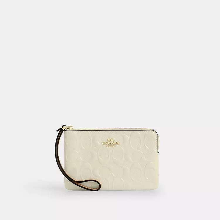 Coach Corner Zip Cüzdan