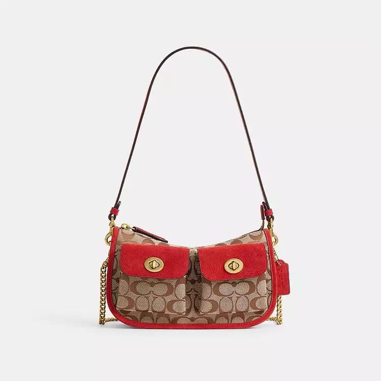 Coach Twin Turnlock Çanta