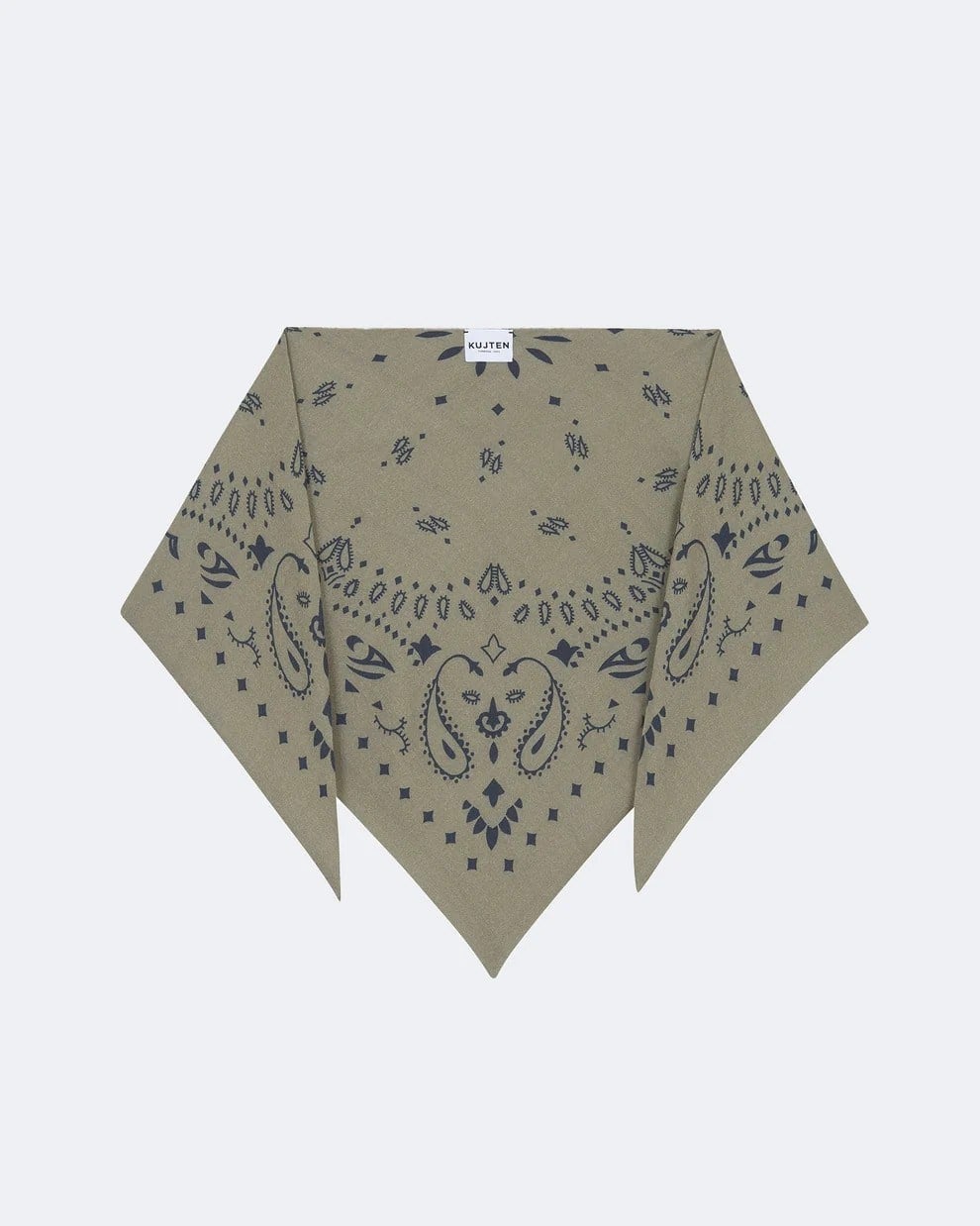 KUJTEN Small Bandana Tifa Marl Khaki