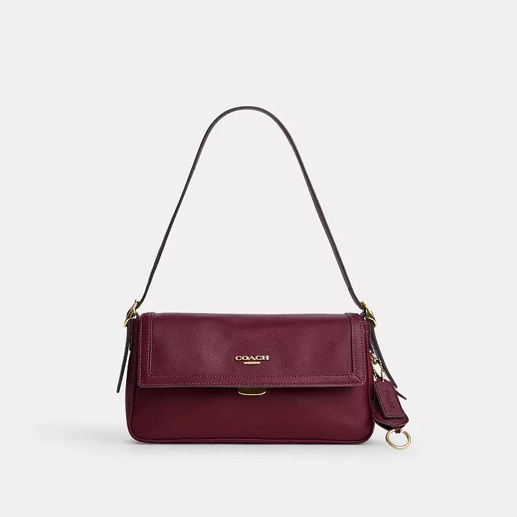Coach Etta Small Dark Cherry Çanta