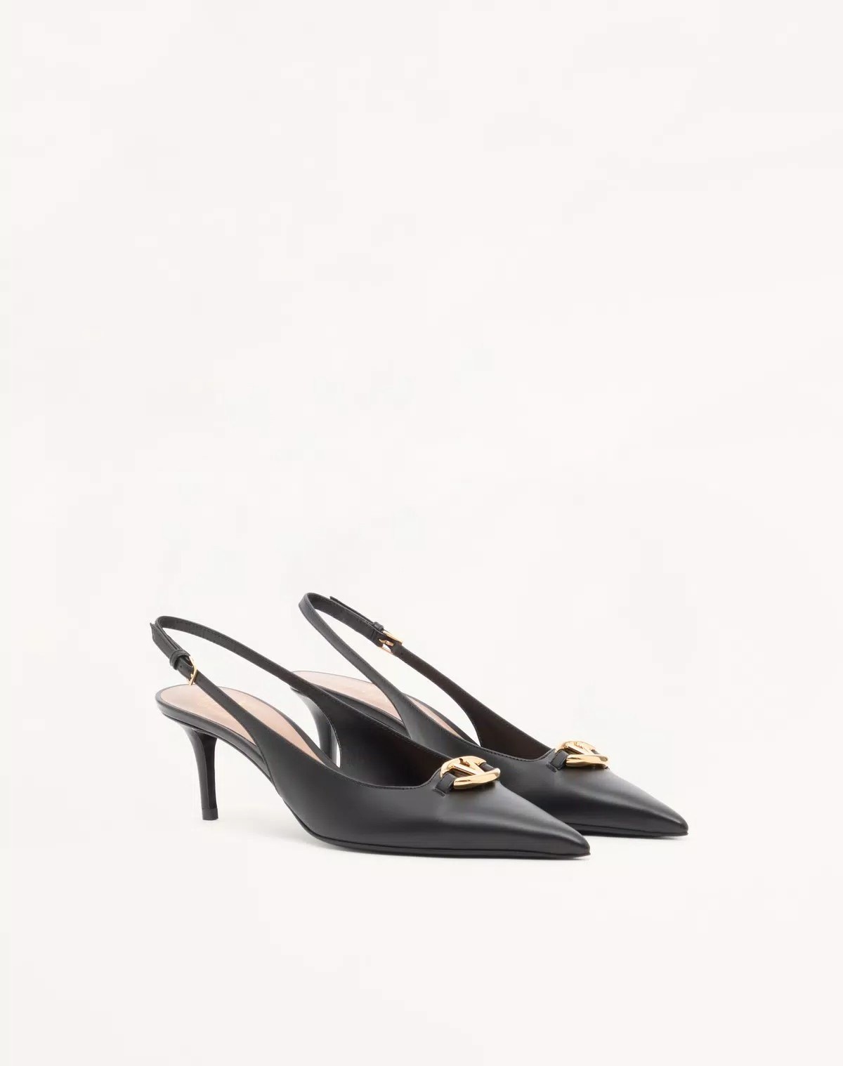 Valentino Vlogo The Bold Edition Slingback Pumps in Calfskin 60mm