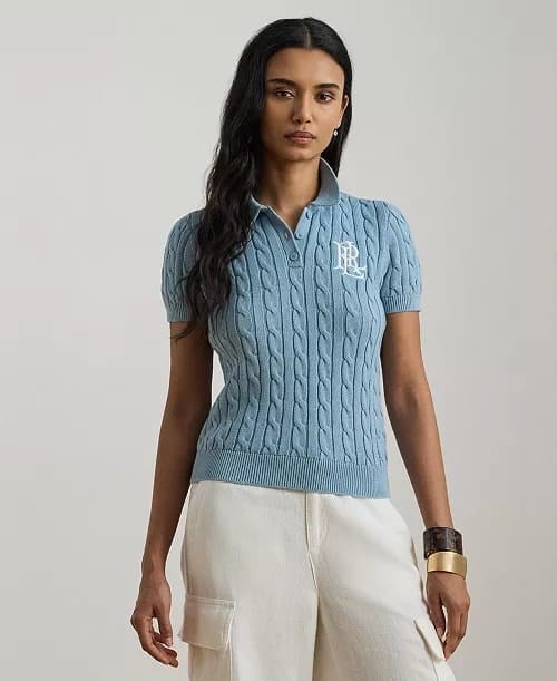 Ralph Lauren Kısa Kol Kazak