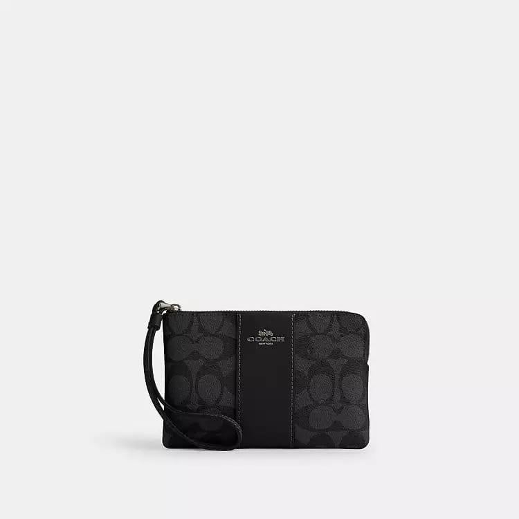 Coach Corner Zip Cüzdan