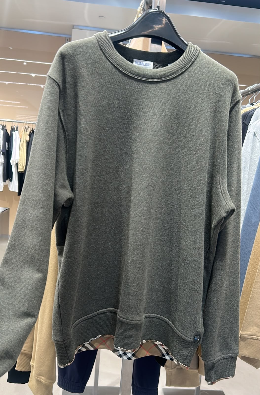 Burberry Erkek Sweatshirt