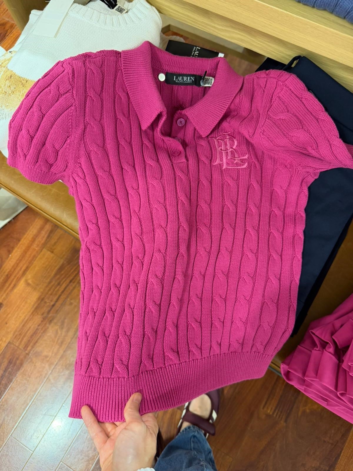 Ralph Lauren Kısa Kol Kazak