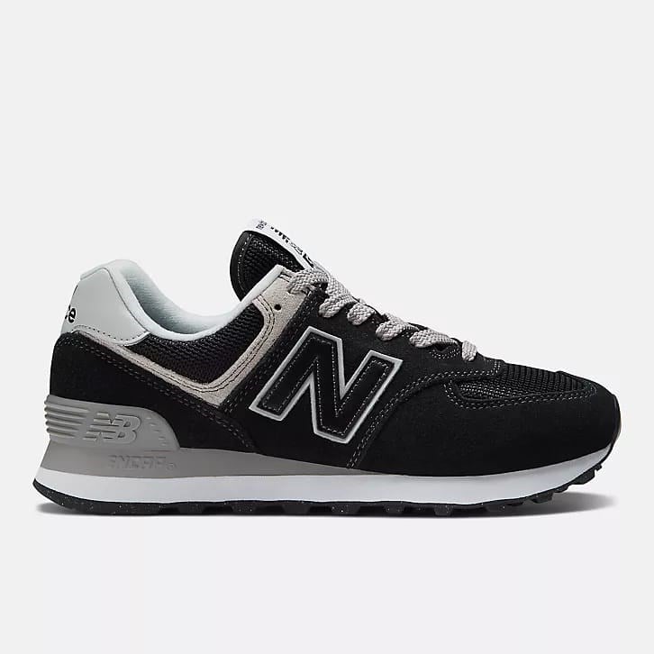 New Balance 574 Core Black With NB White