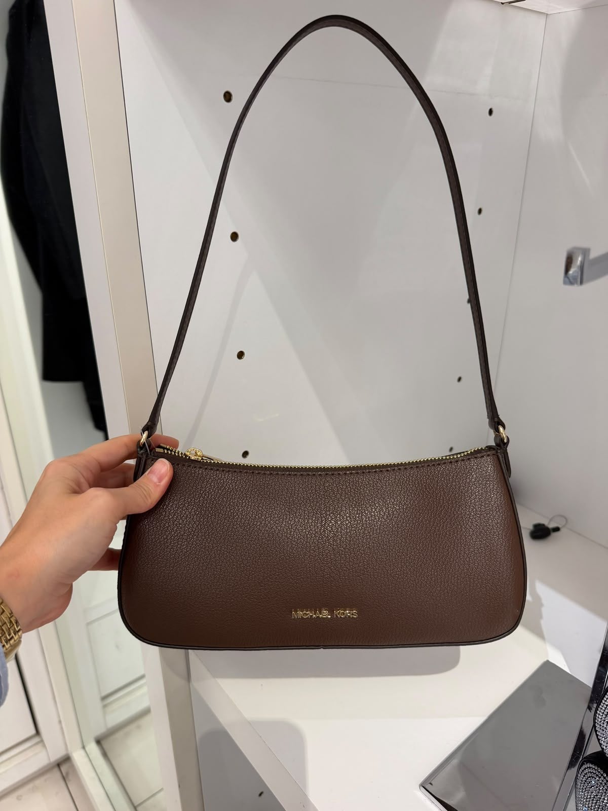 Micheal Kors Sammy Small Leather Pochette