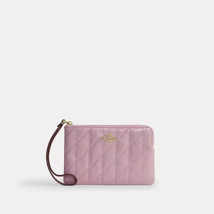 Coach Corner Zip Cüzdan