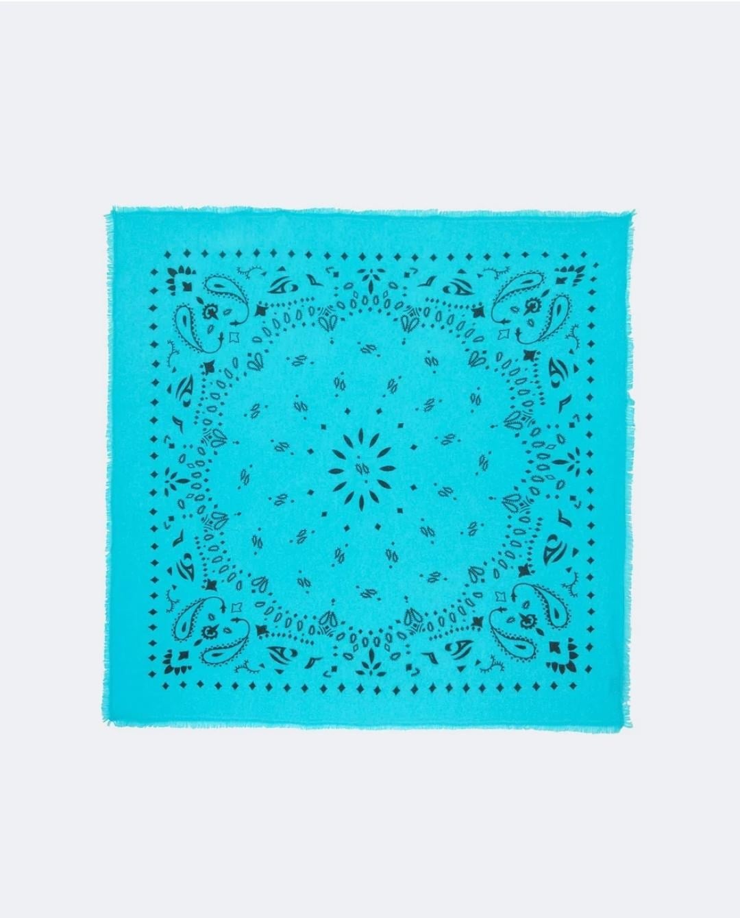 KUJTEN Bandana Large Turquoise Blue