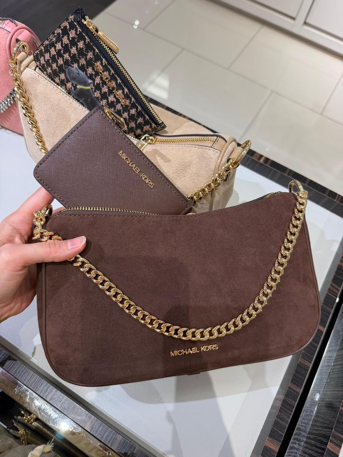 Micheal Kors Çanta+Cüzdan