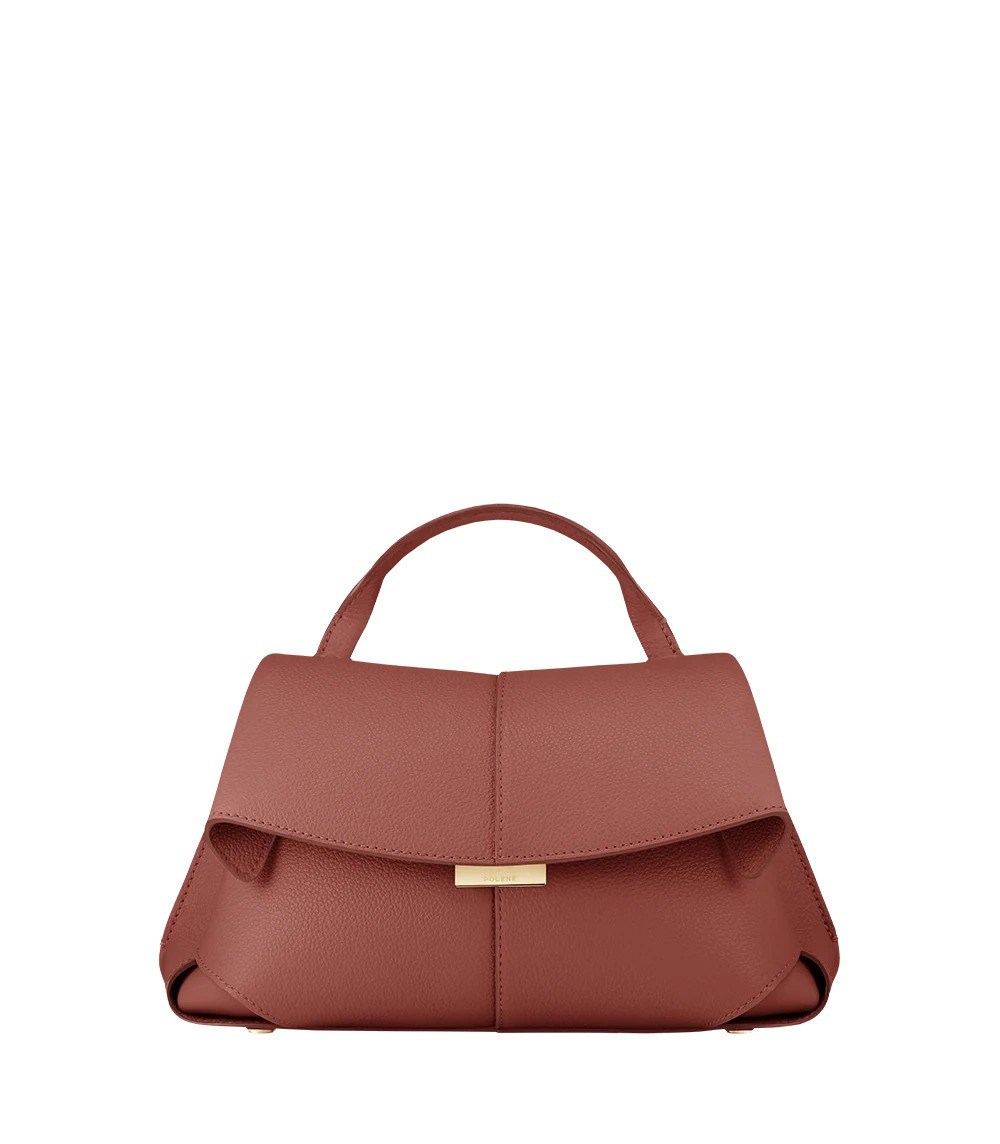 Polene Mokki Mini Terracotta Çanta