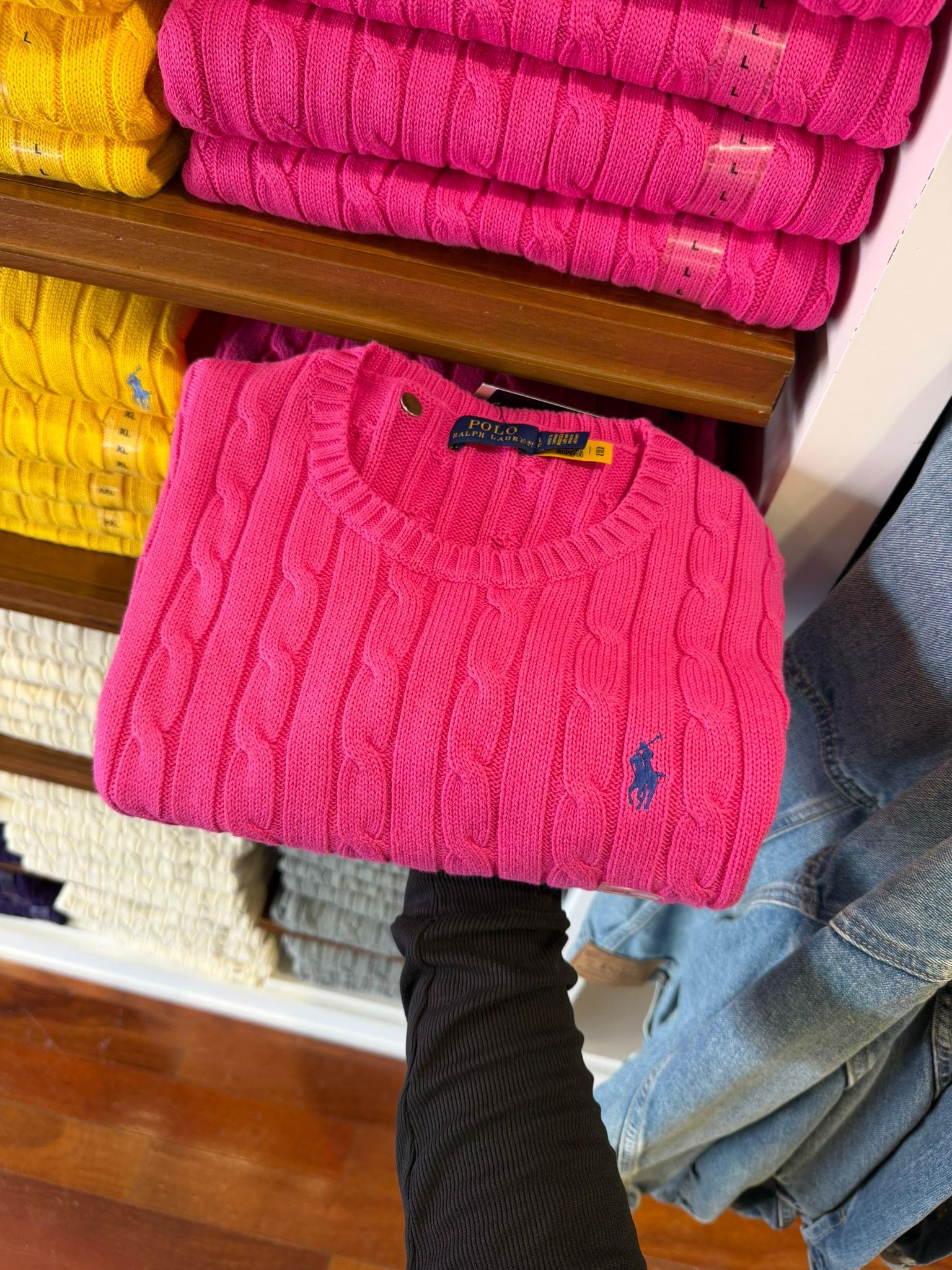 Ralph Lauren Yuvarlak Yaka Uzun Kol Kazak