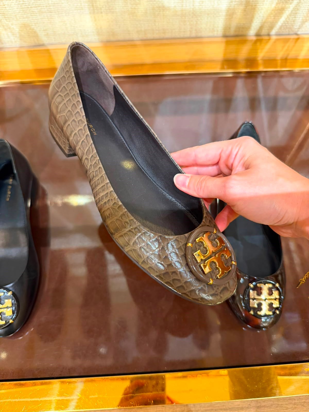 Tory Burch Mini Topuklu Ayakkabı
