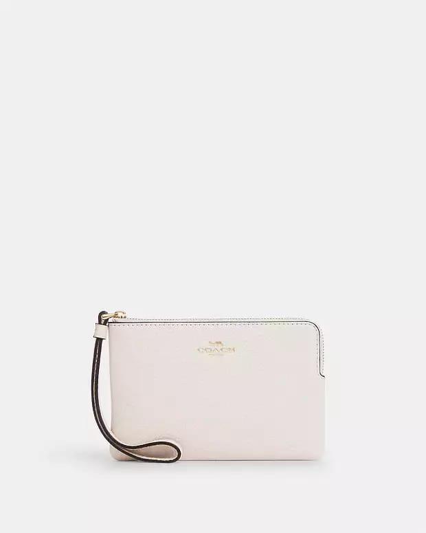 Coach Corner Zip Cüzdan