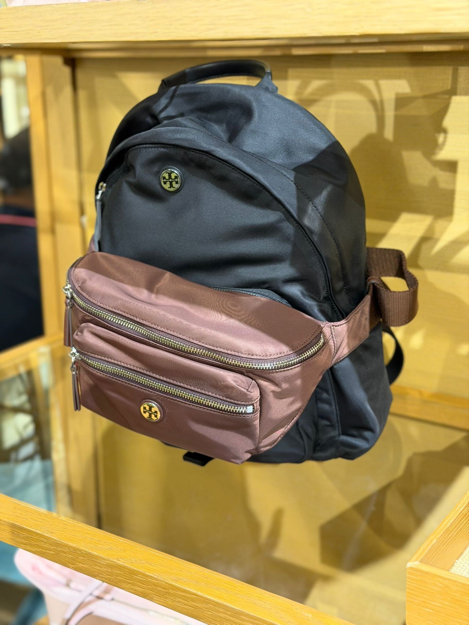 Tory Burch Paraşüt Kumaş Sırt Çantası
