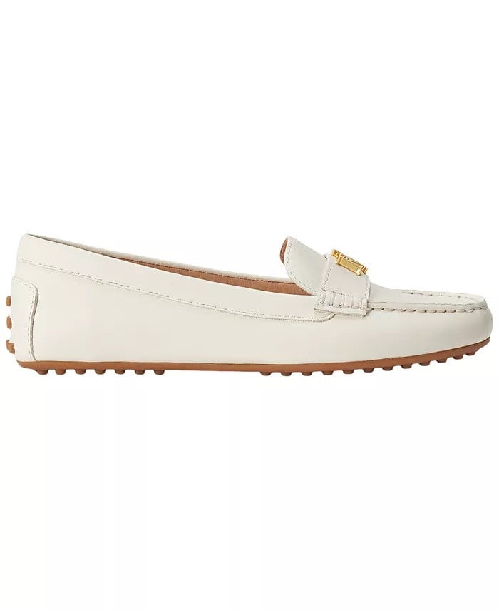 Ralph Lauren Yuvarlak Burunlu Loafers Ayakkabı