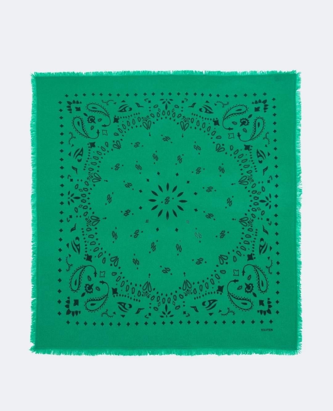 KUJTEN Bandana Large Lugano Green