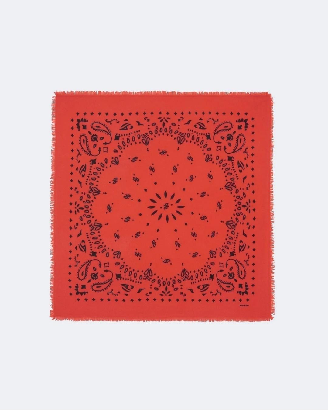KUJTEN Bandana Large Blood Orange