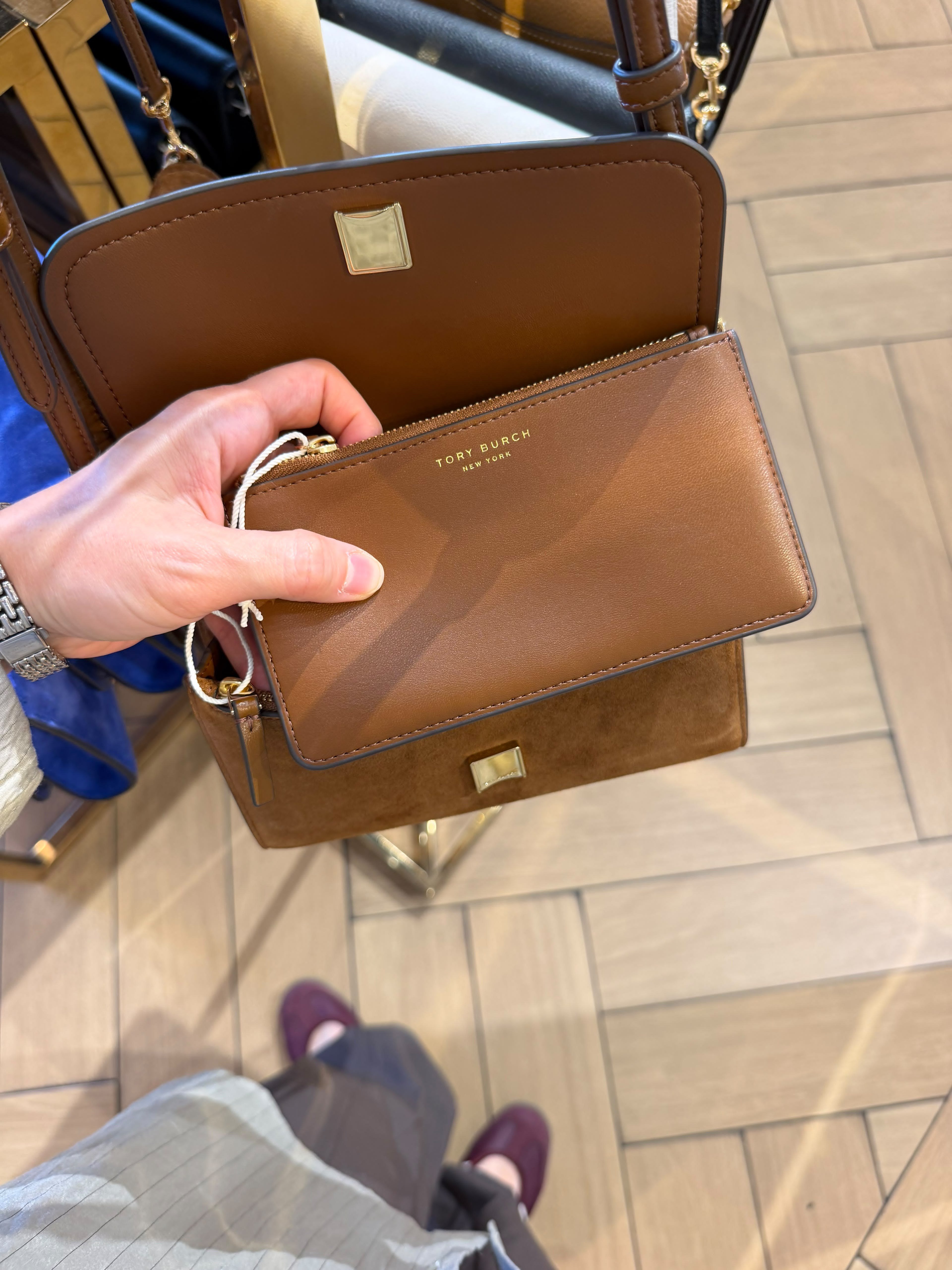 Tory Burch Thea Kartlık Çanta