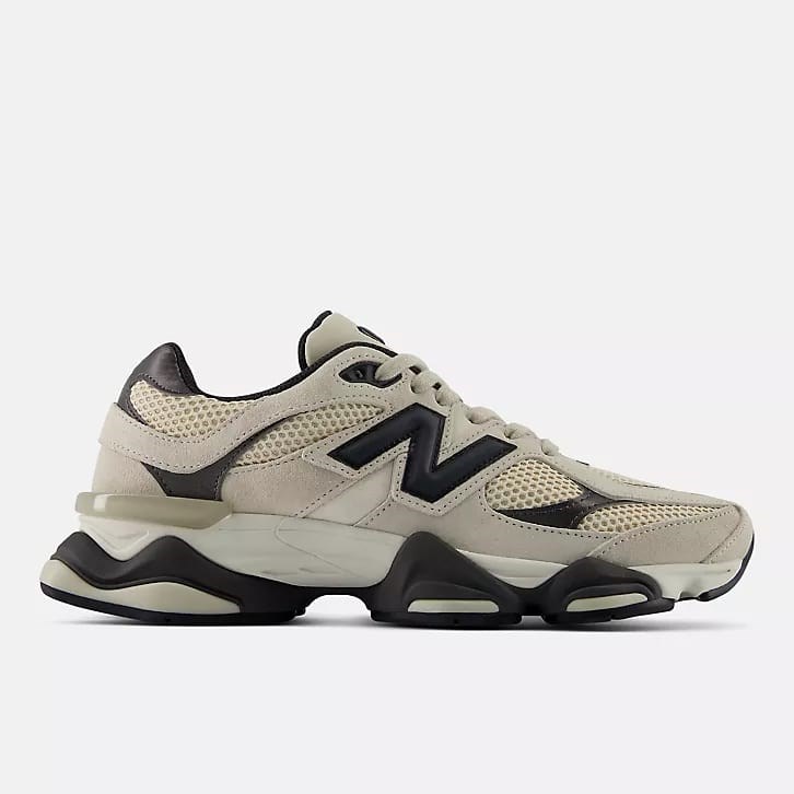 New Balance 9060 TIMBERWOLF with BLACK CEMENT