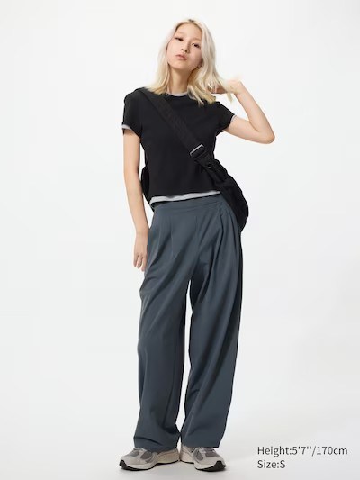 Uniqlo Ultra Stretch Active Wide Pants