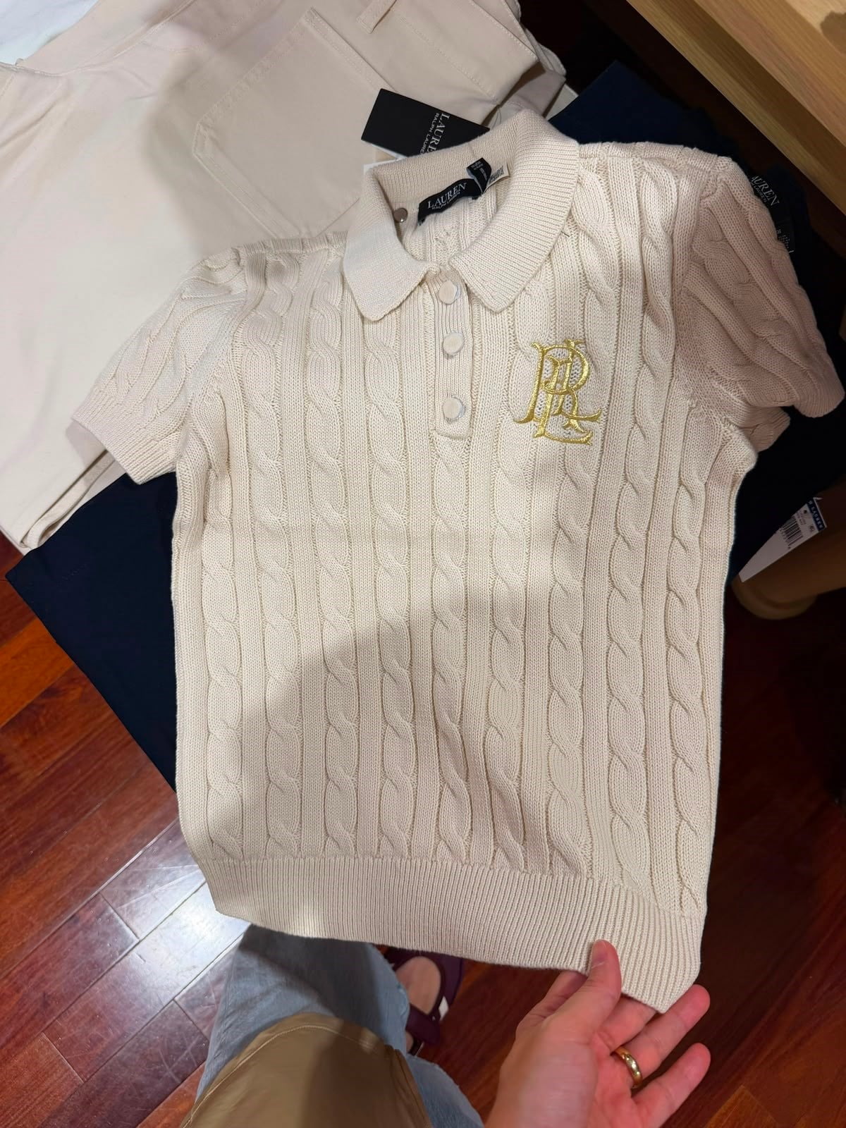 Ralph Lauren Kısa Kol  Kazak