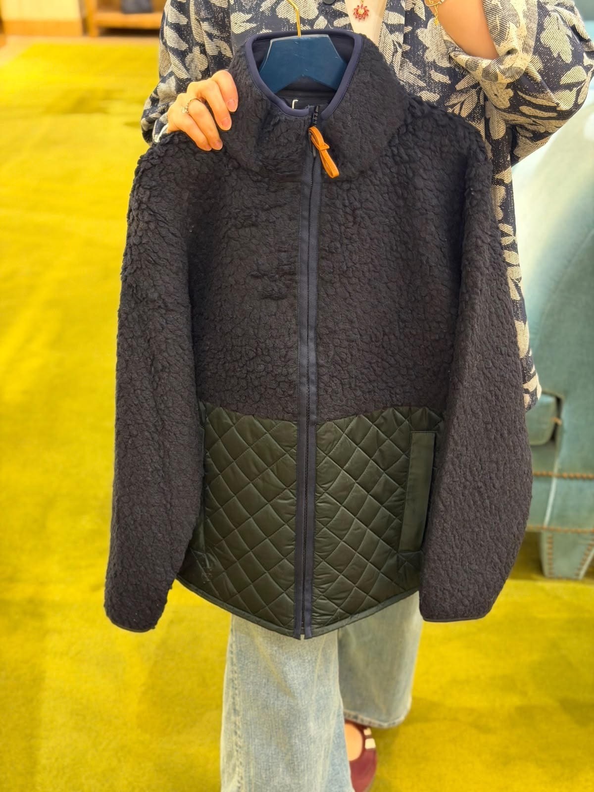 Tory Burch Teddy Quilted Jacket