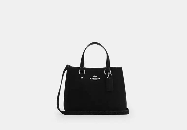 Coach Station Carryall Silver/Black Çanta