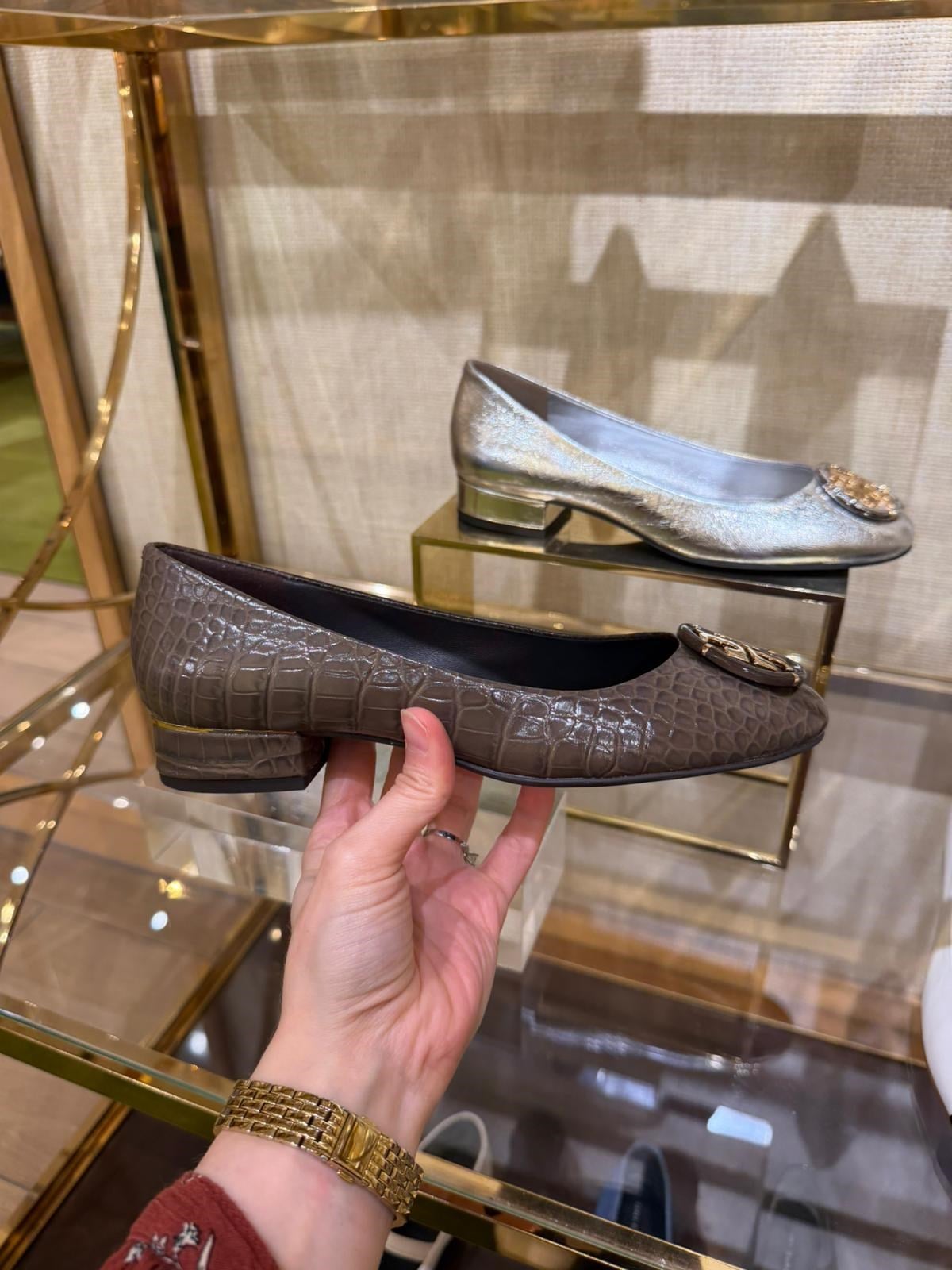 Tory Burch Mini Topuklu Ayakkabı
