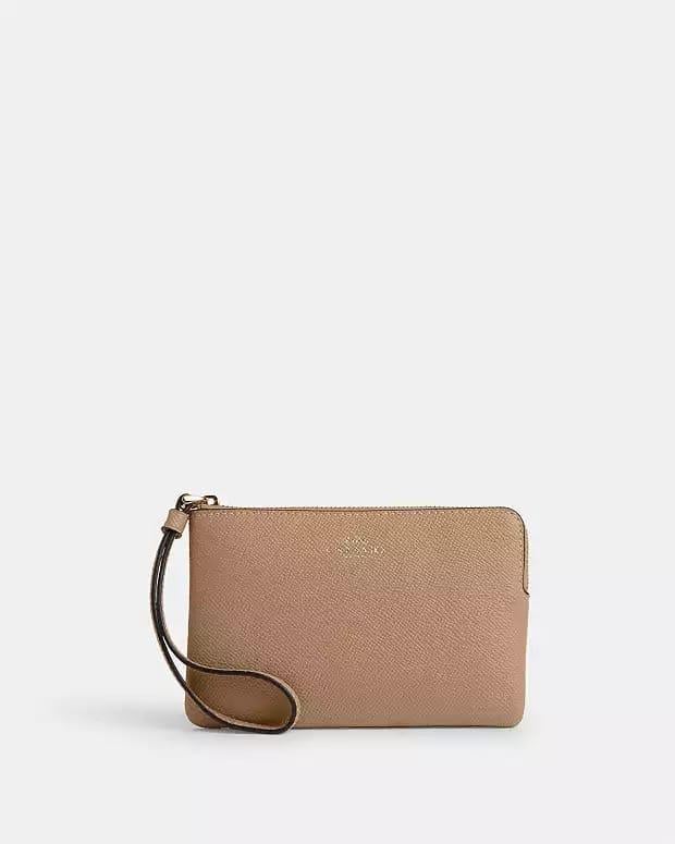 Coach Corner Zip Cüzdan