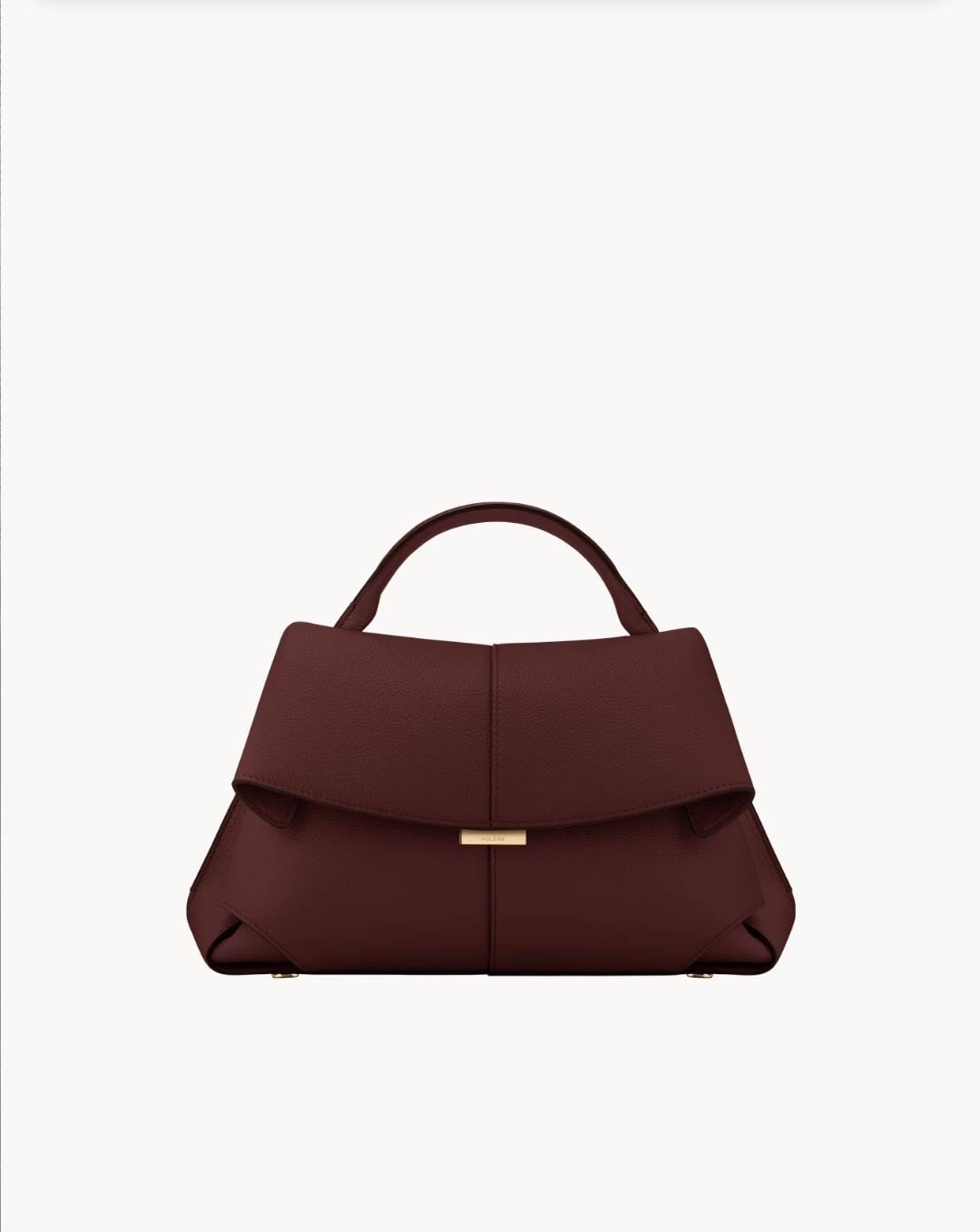 Polene Mokki Black Cherry Çanta