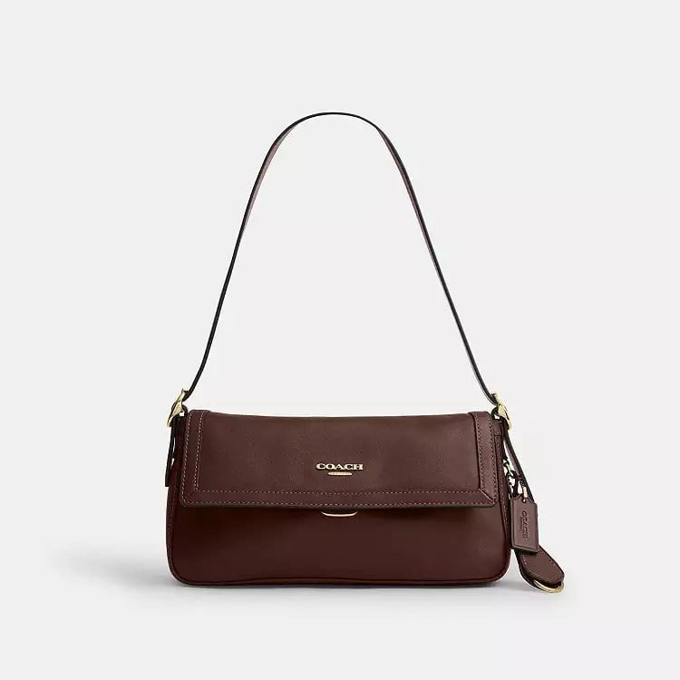 Coach Etta Small Gold/Maple Çanta