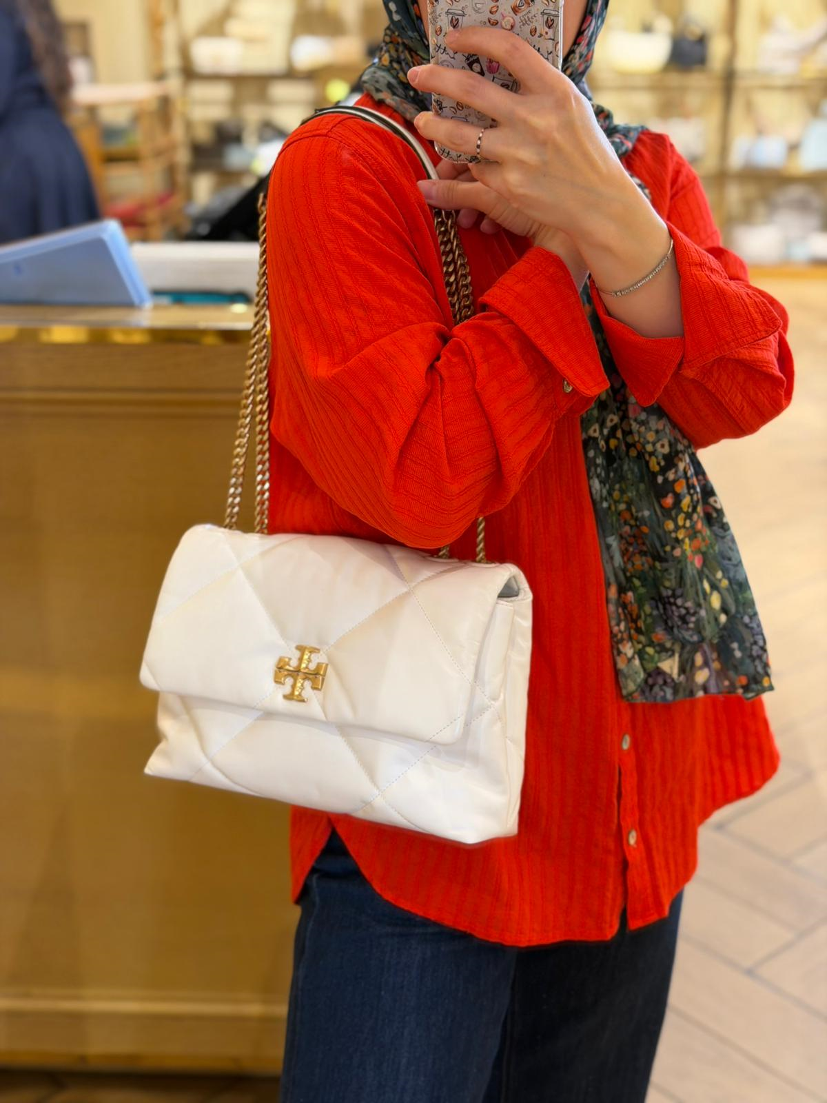 Tory Burch Kira Diamond Quit Medium Çanta