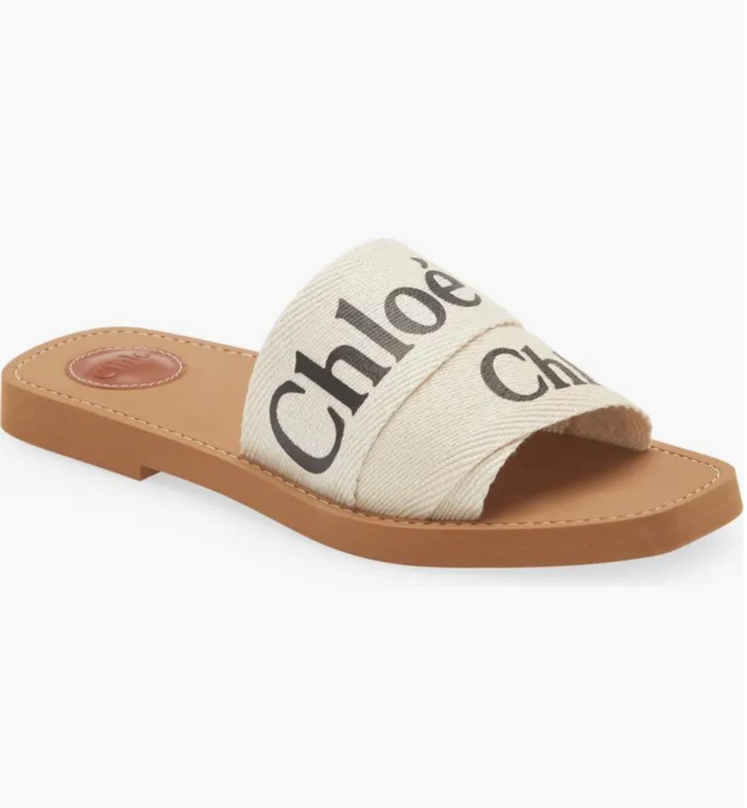 Chloe Woody Slide Terlik