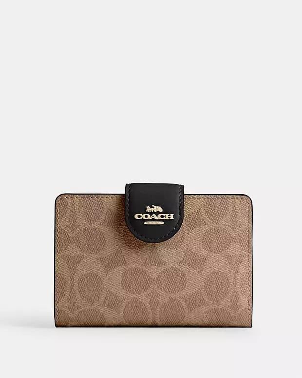 Coach Medium Corner Zip Cüzdan