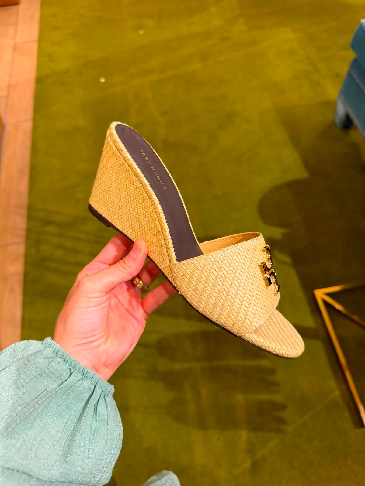 Tory Burch Dolgu Topuk Terlik