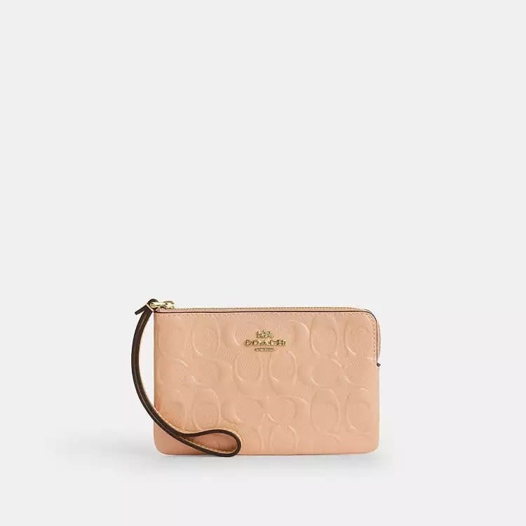 Coach Corner Zip Cüzdan