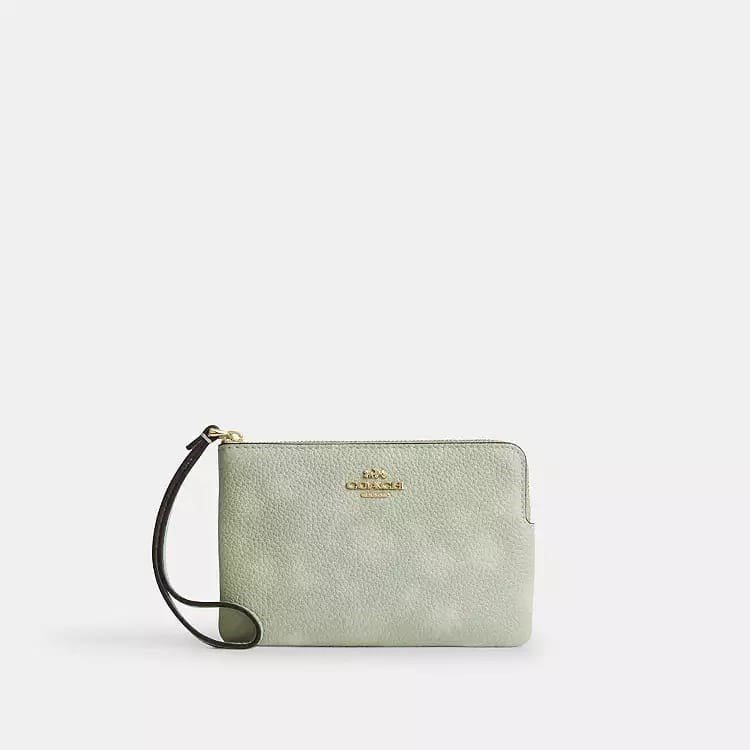 Coach Corner Zip Cüzdan