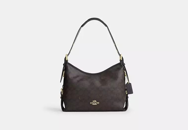 Coach Laurel Gold/Walnut/Black Çanta