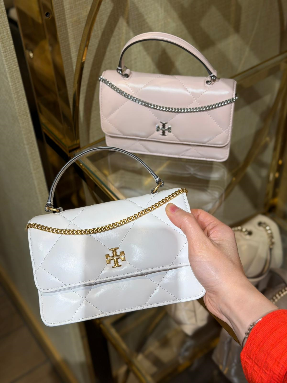 Tory Burch Kira Diamond Quit Mini Çanta