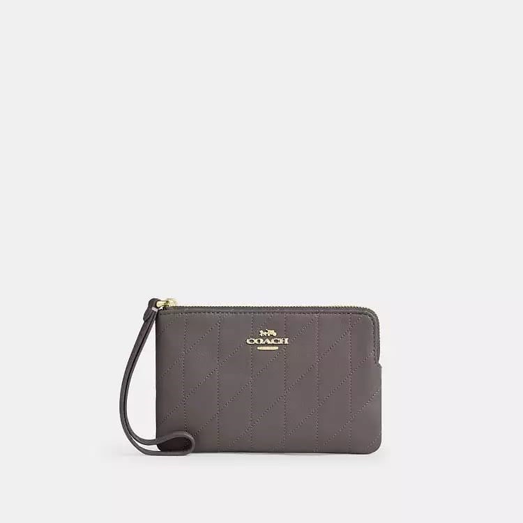 Coach Corner Zip Cüzdan