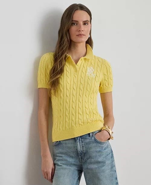 Ralph Lauren Kısa Kol Kazak