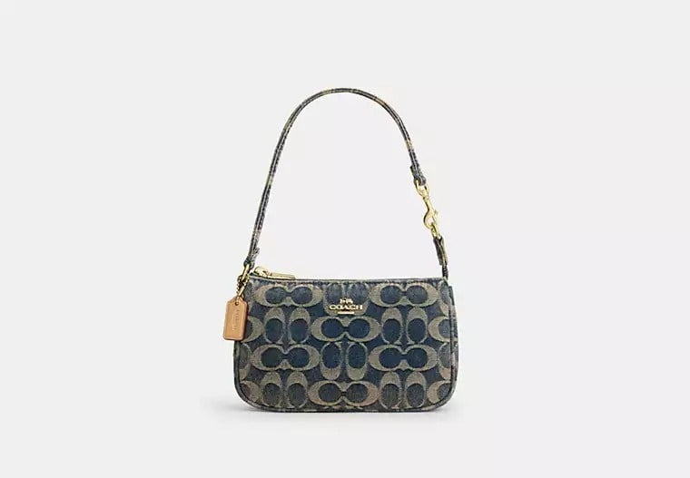 Coach Nolita Gold/Denim Çanta
