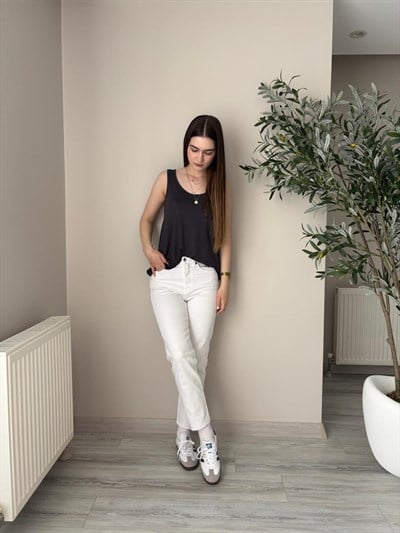 Antrasit Premium Modal Kolsuz Atlet