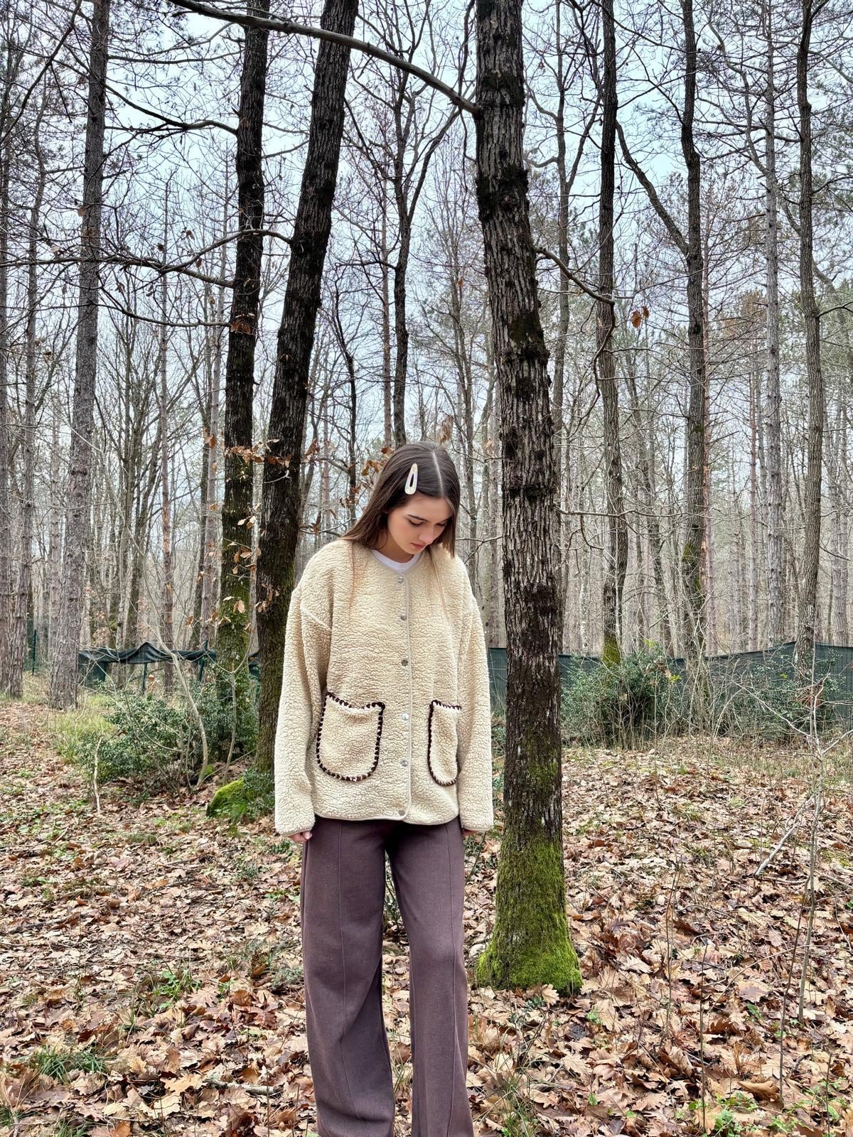 Acı Kahve Triko Pantolon