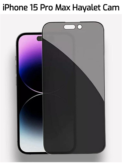 iPhone 15 Pro Max Hayalet Ekran Gizli Privacy Tam Kaplayan Ekran koruyucuEkran KoruyucularıiPhone 15 Pro Max Hayalet Ekran Gizli Tam Kaplayan Ekran Koruyucu - Yiğit GSM