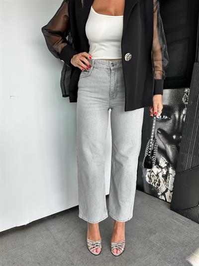Açık Gri Marka Model Mom Jean