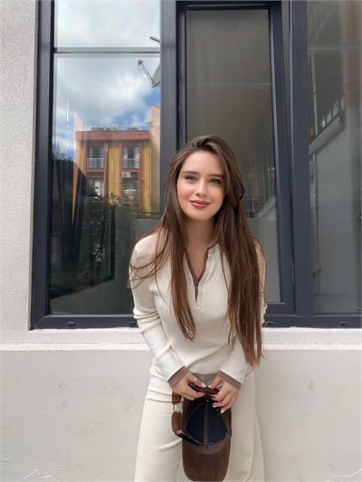 Bej Ekru Çift Yakalı Kazak 