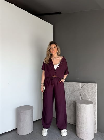 Mürdüm Kraşlı Relax Kesim Takım