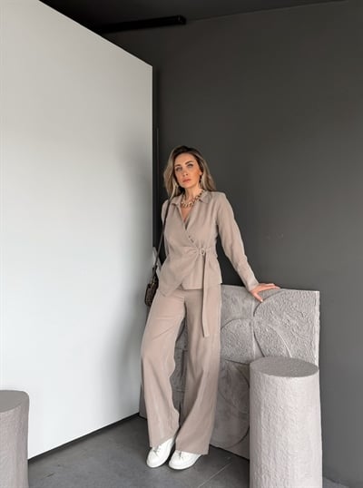 Vizon Kruvaze Tokalı Tensel Takım